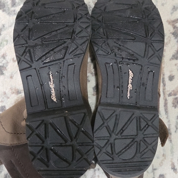 Eddie Bauer Covey Brown Suede Ankle Booties - Picture 6 of 6